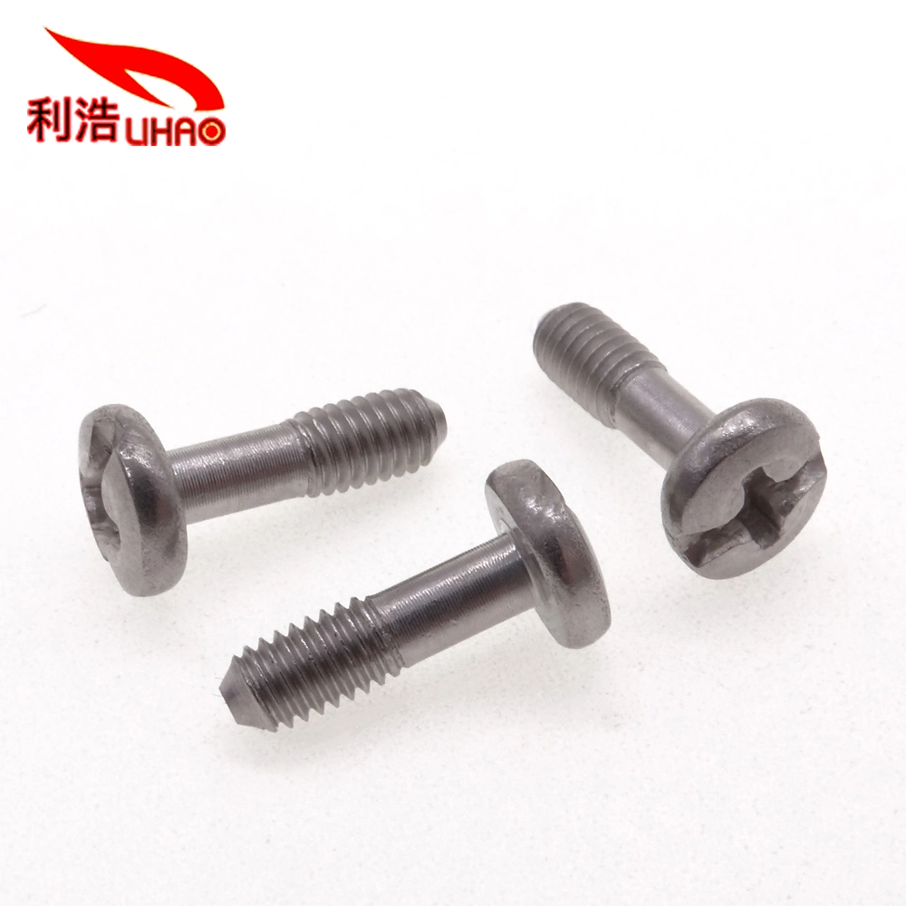 High Quality Pan Head Philips Cross Recess Half Thread Machine Locking Screw